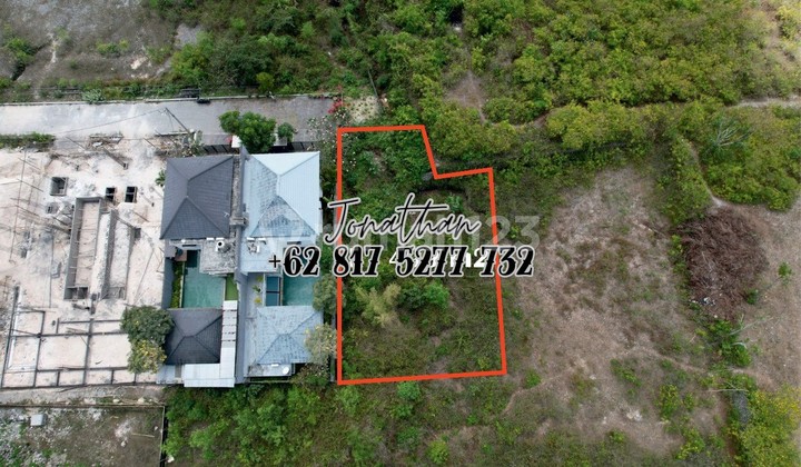 Dijual Tanah 499 M2 View Ocean dan Airport di Gwk Jimbaran Rp860 Juta Per Are