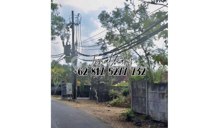 Tanah 10.150 M2 di Tegal Wangi Jimbaran Dijual SHM Freehold Zona Pariwisata - Lswi