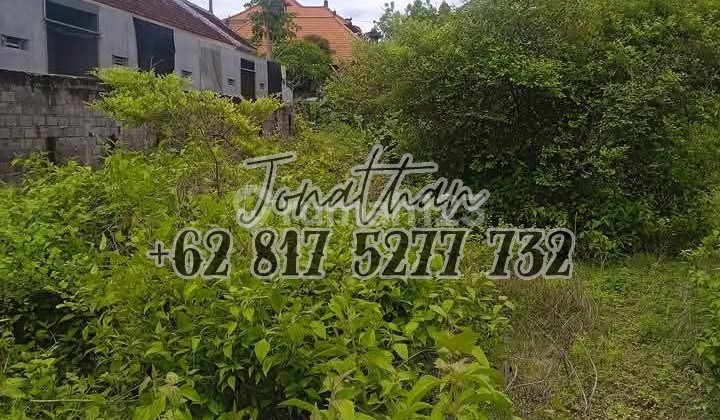 Tanah SHM 1.100 M2 Siap Bangun Dekat Taman Sakura Jimbaran - Lsmdj