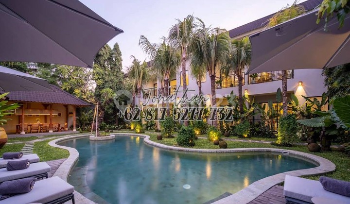 Dijual - Hotel Mewah Baru di Seminyak (Leasehold 20 Tahun)