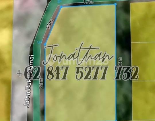 Tanah SHM Bukit Damai Jimbaran Lingkungan Villa - Lsadt