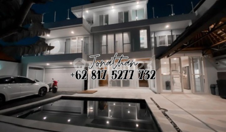 Luxury Villa with Freehold Title, 3 Floors, Gym, and Garage in Umalas Bali - Vsby
