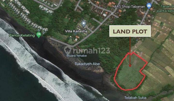  Dijual Tanah Los Pantai Klating Tabanan Lssa 1