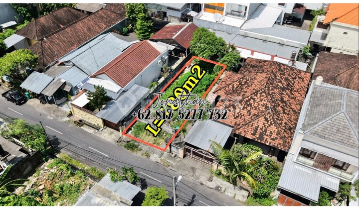 Tanah SHM Hadap Timur Dijual di Tukad Batanghari Renon Denpasar - Lskt Tanah SHM Hadap Timur Dijual di Tukad Batanghari Renon Denpasar - Lskt
