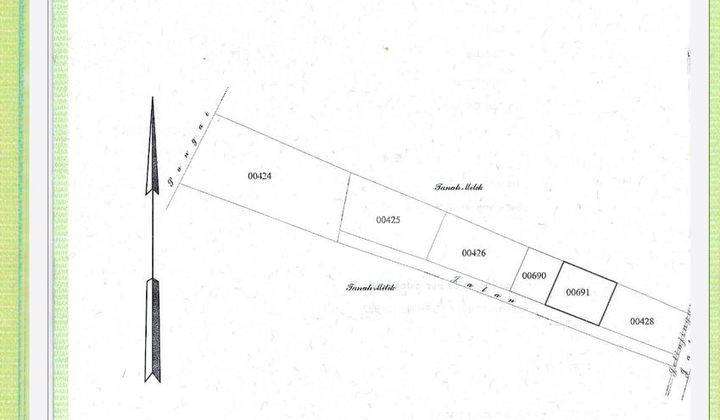 Dijual Tanah Luas 300 M2 Lokasi Berawa , Lsso 1