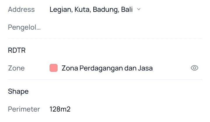 R08136 Tanah Nyaman Dan Strategis di Nakula Seminyak Legian Kuta Dkt Sunset Road Badung 2