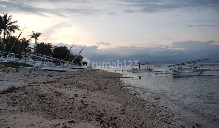 Tanah Eksotis Pinggir Pantai Di Jalan Utama Nusa Penida 2