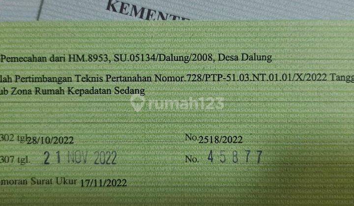 Tanah Kavling Atau Rumah Indent Di Jalan Utama Cempaka Dalung 7