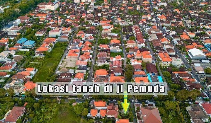 For Sale Tanah Hoek Jalan Utama Pemuda Renon Denpasar 13
