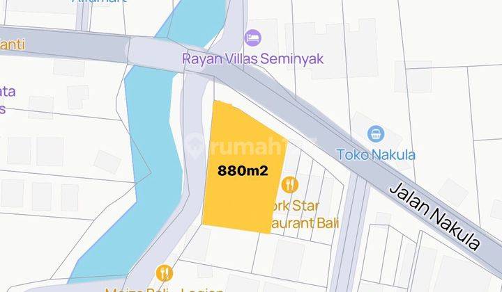 R07005 Tanah Premium Dan Komersil Jalan Utama Nakula Barat Legian Kuta Bali 2