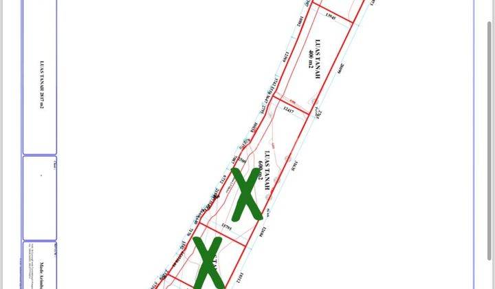 R07009 Kedungu Beach Leasehold Land 800 M To The Beach 2