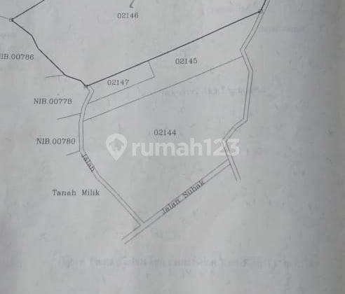 R07023 TANAH MURAH BUC DI DKT JATILUWIH PENEBEL TABANAN 50 M DARI JL UTAMA 1