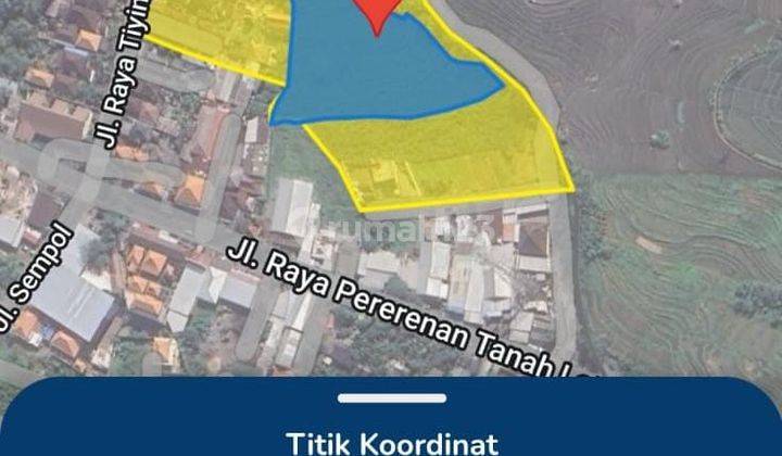 R08011 DISEWA TANAH TIYING TUTUL PERERENAN CANGGU DGN VIEW FULL SAWAH DAN LINGK VILLA  2