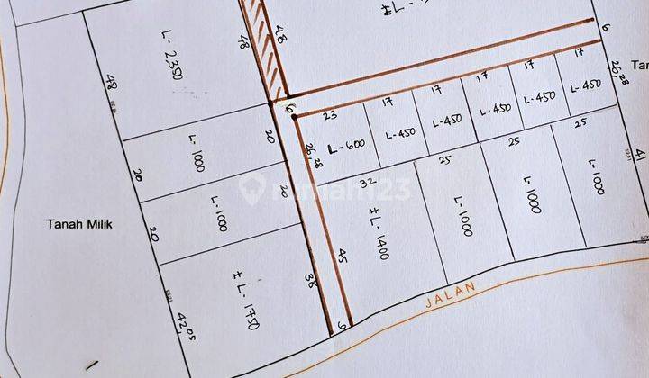 R09006 Land Plot In Nusa Penida Sea View Near Angels Bilabong And Broken Beach Main Road Access 2