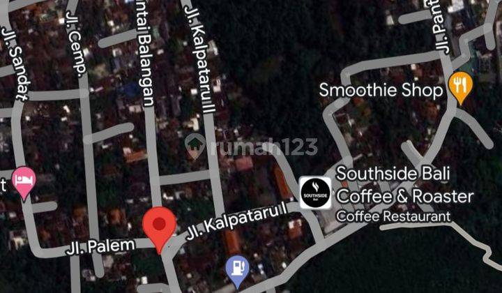 R08127 Dijual Tanah di Jalan Utama Pantai Balangan Jimbaran Kuta Selatan Bali 2