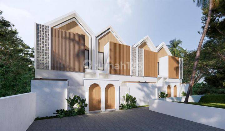 R08063 Brand New Leasehold Ready Villa In Batu Bolong Beach Canggu With Rice Fields View 2