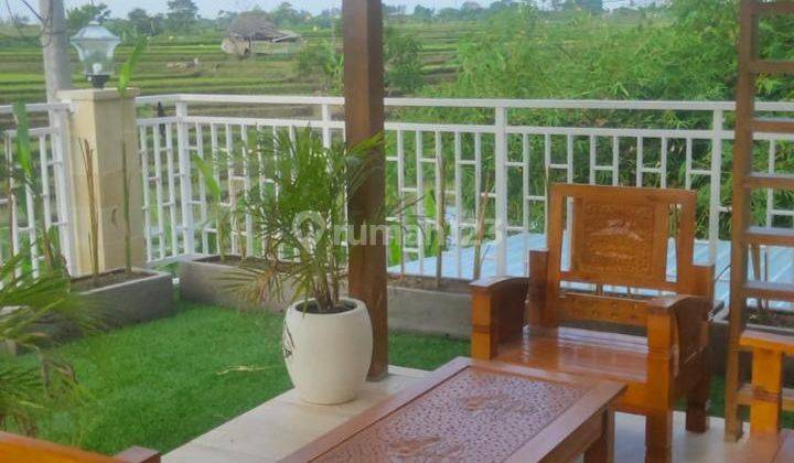 R09017 Villa Tropis Minimalis Lantai Ii Di Munggu Bantas Dkt Tumbak Bayuh Dengan Pemandangan Gunung Dan Sawah  1