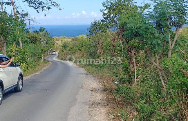 R09006 Land Plot In Nusa Penida Sea View Near Angels Bilabong And Broken Beach Main Road Access 1