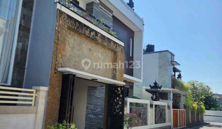 R09027 Fully Furnished 3-Storey House on Bypass Ngurah Rai Pedungan South Denpasar 1