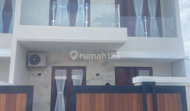 R08091 Jual Rumah Baru Full Furnish Lantai 2 di Sedap Malam Sanur 1