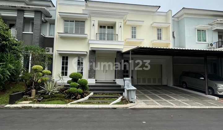 Rumah Mewah Furnished Aquamarine di Pondok Hijau Golf Gading Serpong