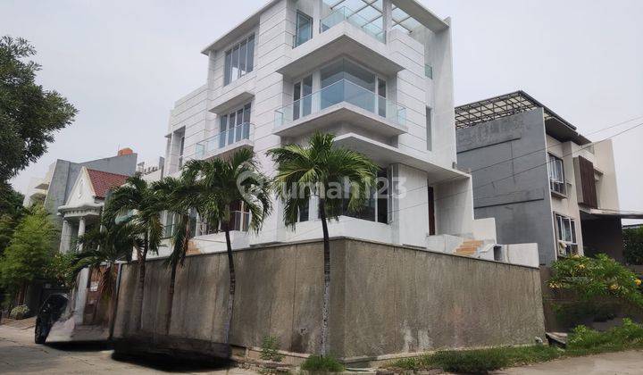 Rumah Sunter 240m2 Lokasi Bagus, 4 Lantai, Hadap Barat Selatan 1