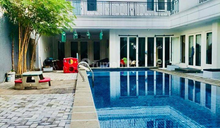 Dijual Rumah Kemang Komplek Strategis, Mewah, Ada Private Pool 1