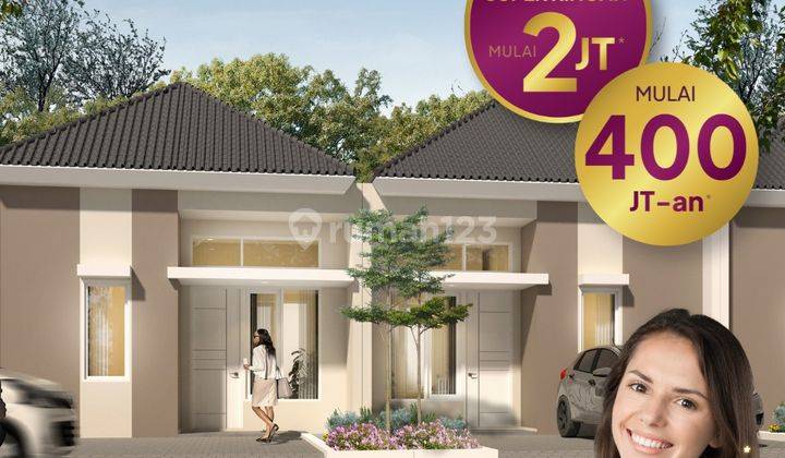 A.44B.Rumah NEWTON PARK Residence di SELATAN SURABAYA - (HOT SELLER  - Promo & STOK TERAKHIR) -  Beli Rumah Langsung KPR & Serah Terima 5 atau 6 Bln (Grade A+++)  1