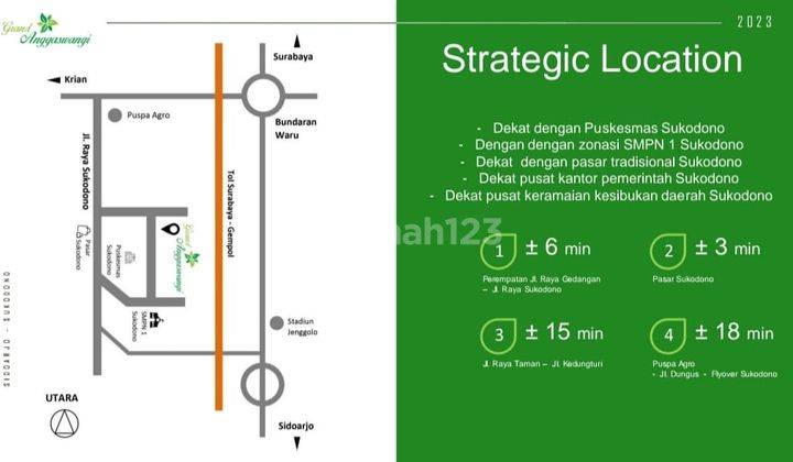 A.69.C.Rumah Grand Anggaswangi - Strategis,murah, Dekat Ke Mana2 & Lapang Rumahnya (Grade A)  2