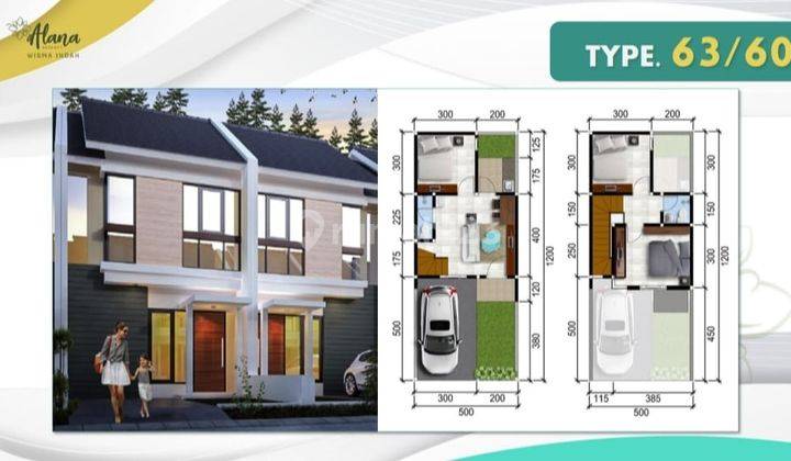 A.35.Rumah Alana Gunung Anyar - Strategis, Murah, KTP Masuk Surabaya & Serah Terima CEPAT (Grade A++)  2