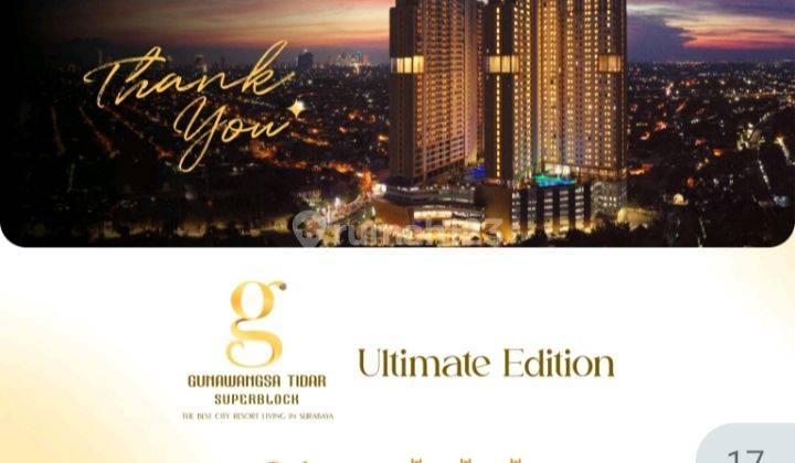 A.02B.Apartemen GUNAWANGSA TIDAR  - ULTIMATE EDITION (THE BEST SELLER) - EDISI TERAKHIR, Stock TERAKHIR  & Penawaran TERAKHIR (GRADE A++++) 2