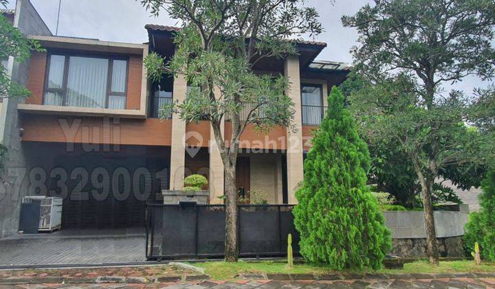 Dijual Rumah Mewah Bagus Tingkat 2 Lantai Siap Pakai di Perumahan Graha Candi Golf Semarang 1