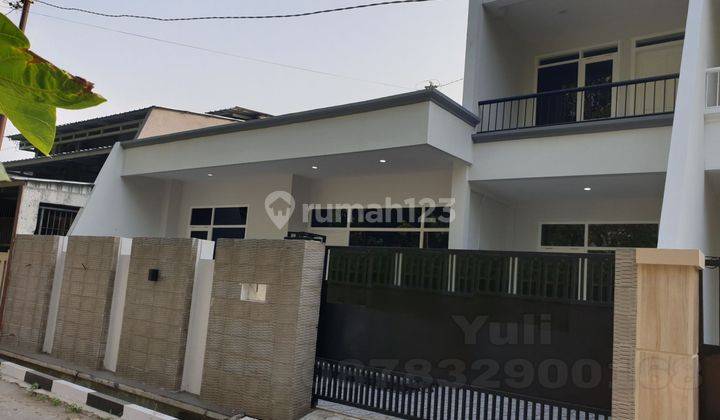 Dijual Rumah Bangunan Baru Gress Tingkat 1,5 Lt di Pondok Indraprasta 1