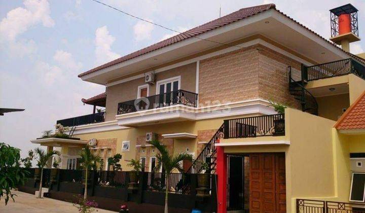 Dijual Rumah Villa Mewah Full Furnished Tingkat 2 Lantai Di Perumahan Bougenville Tembalang , Semarang 2