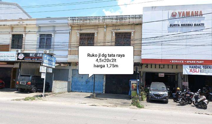 Ruko Jl Dg Tata Raya Makassar 1