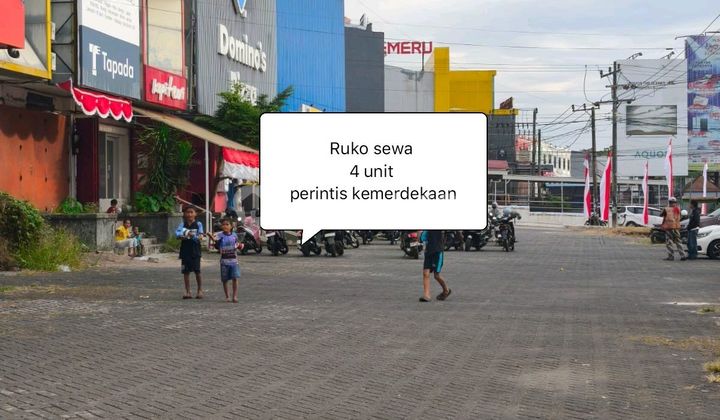 For Rent Shop Houses on Perintis Kemerdekaan Street, Makassar, 4 Units of Shop Houses 1