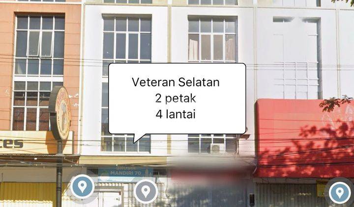 Ruko 2 Petak 4 Lantai Jl Veteran Selatan Dibawah Harga Pasar  1