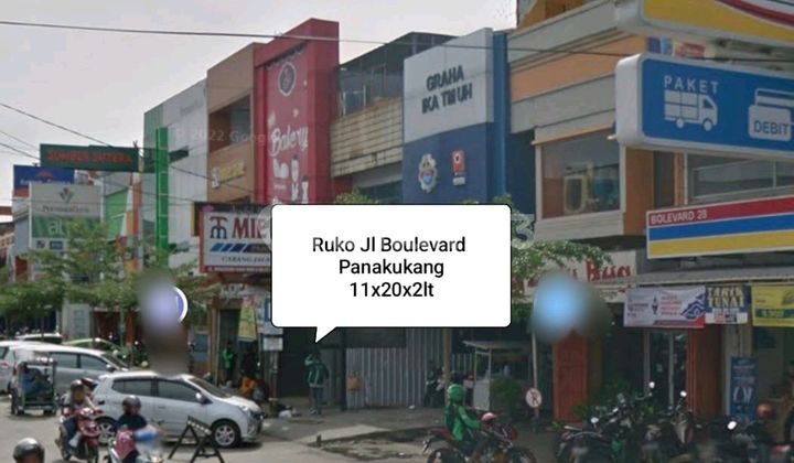 Shop House Boulevard Panakukang Street 2 Lot Near Pettarani Pengayoman Hertasning 1
