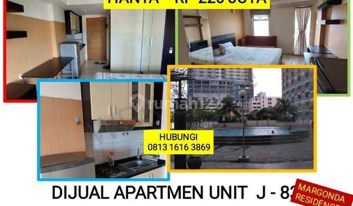 Margonda Residence 1 Dan 2 Siap Huni Terawat Murah 1