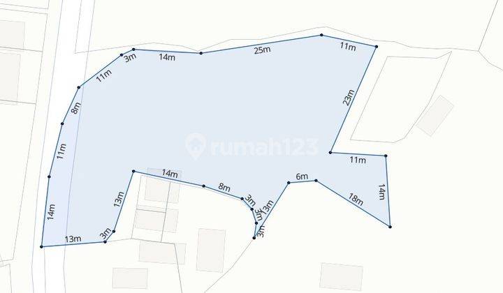 Tanah Pinggir Jalan Angkot Cikancana Gekbrong Gunung Padang Cianjur 2