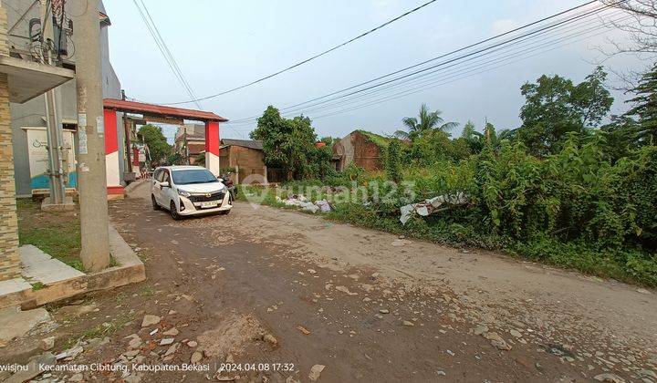 Tanah sekitar Pasar Induk Cibitung Bekasi Akses 2 Mobil 1