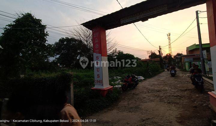 Tanah sekitar Pasar Induk Cibitung Bekasi Akses 2 Mobil 2