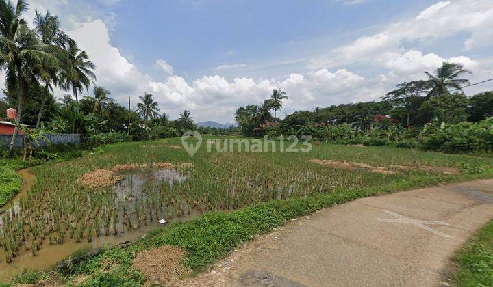 Tanah Dekat Jalan Raya Propinsi Cariu Tanjungsari Lingkungan Padat Akses Mobil 2