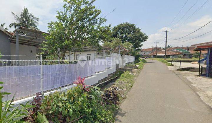 Tanah Pinggir Jalan Situ Daun Bonus Rumah Layak Huni Bebebrapa Kolam Ikan  2