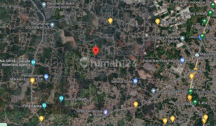 Tanah Waru Jaya Dekat Pasar Parung SHM Akses Mobil Kecil 2