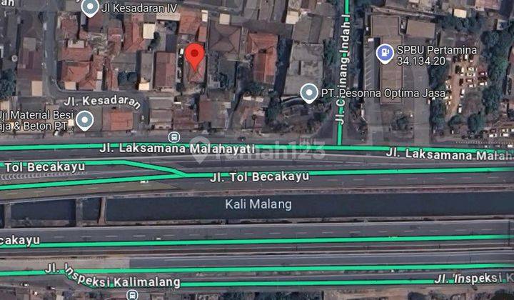 Rumah Strategis Dekat Stasiun Halim Dan Bandara Halim Hanya 50m Dari Jalan Kalimalang 2