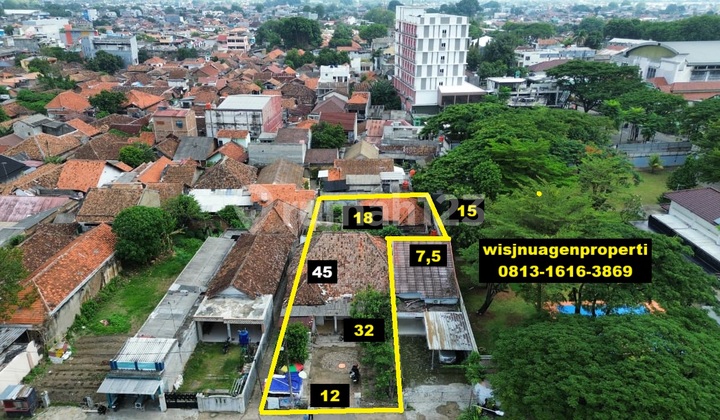 Land in Zone 1 of Serang City near the Grand Mosque is very strategic for office and boarding house businesses.