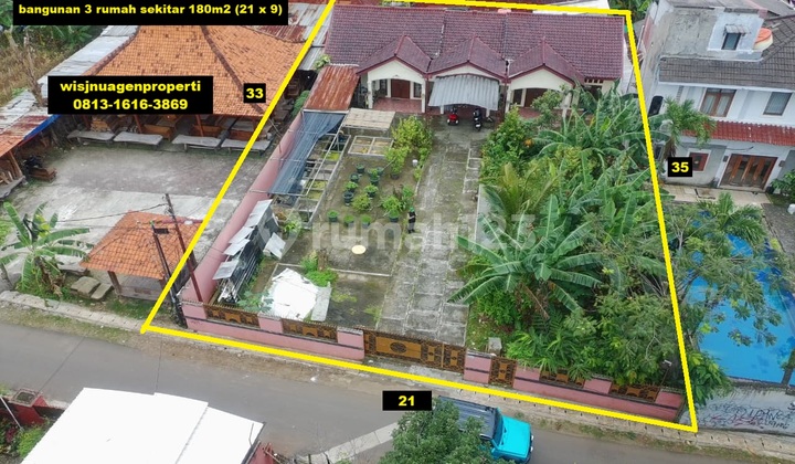 Tanah Bonus Rumah Layak Huni Pondok Cabe Ilir Dekat Cinere Raya dan Pondok Cabe Raya