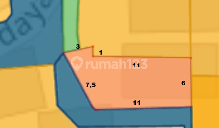 Rumah Komplek Kemanggisan belakang Plaza Slipi Jaya 2