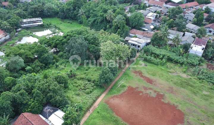 Tanah Waru Jaya Dekat Pasar Parung SHM Akses Mobil Kecil